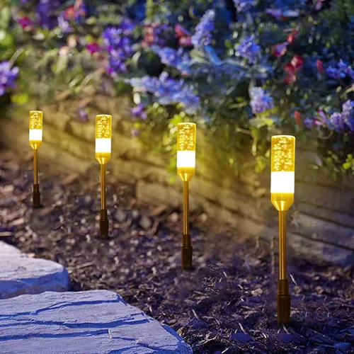 Miniatura 7 de B-right 3 luces de extensión para luces de camino, extensibles, impermeables, 0.8 W, 95 lúmenes por luz, blanco frío, 6000 K (sin adaptador)