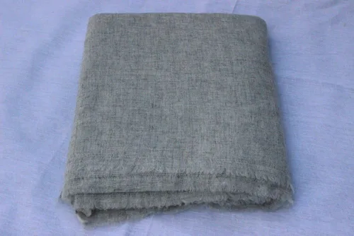Miniatura 3 de Manta de lujo 100% pashmina, manta de meditación de cachemira natural (40 x 90 pulgadas), hecha a mano en Nepal por Pure Himalayan Pashmina, Natural