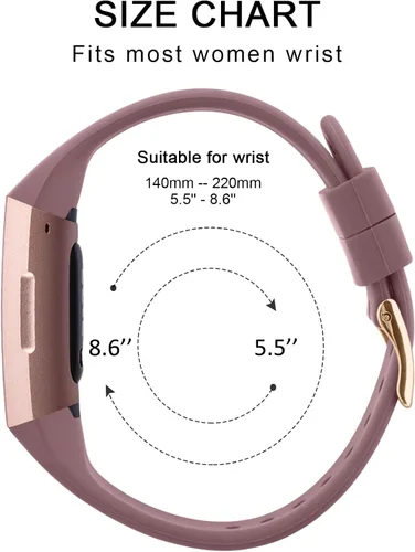 Miniatura 2 de Paquete de 6 pulseras delgadas de silicona suave compatibles con Fitbit Charge 4, correas de repuesto deportivas para Fitbit Charge 4/Fitbit Charge