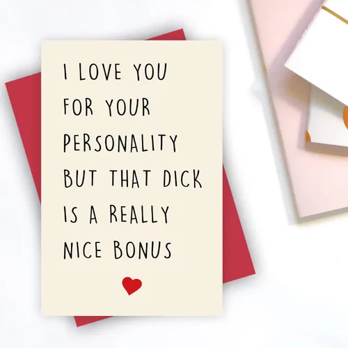 Miniatura 3 de Alzombi Tarjeta especial de aniversario, divertida tarjeta de cumpleaños sucio de San Valentín para marido, novio, él, prometido, hombres