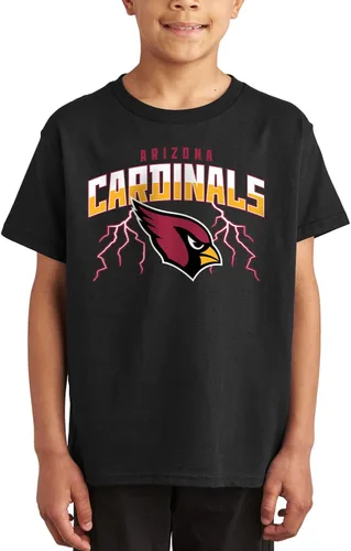Miniatura 27 de Junk Food Camiseta para niños estándar x NFL Team Lightning con licencia oficial para niños