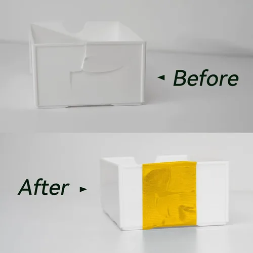 Miniatura 7 de Reniteco Cinta adhesiva amarilla: 2 pulgadas x 10 yardas, impermeable y para todo tipo de clima, sin residuos, resistente a los rayos UV, resistente