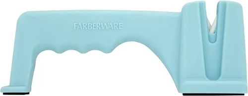 Miniatura 4 de Farberware Afilador de cuchillos de mesa, negro, 7.5 pulgadas