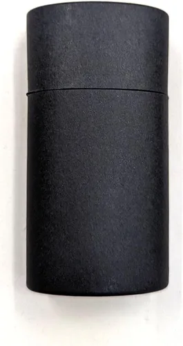 Miniatura 4 de Recipientes de desodorante de cartón vacíos de 2.65 oz (2.5 onzas) - Forma ovalada - Estilo push-up (paquete de 6, negro)