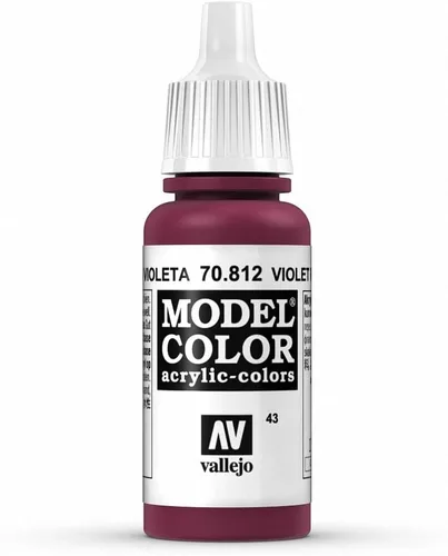 Vallejo Pintura roja violeta, 0.6 fl oz