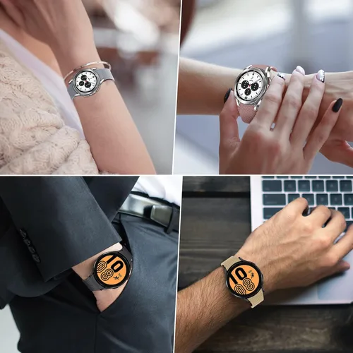 Miniatura 6 de ORIbox Correas de reloj de 0.787 in compatibles con correas de reloj, Samsung Galaxy Watch 4, Galaxy Watch Active 2, Galaxy Watch 4, Galaxy Watch 3