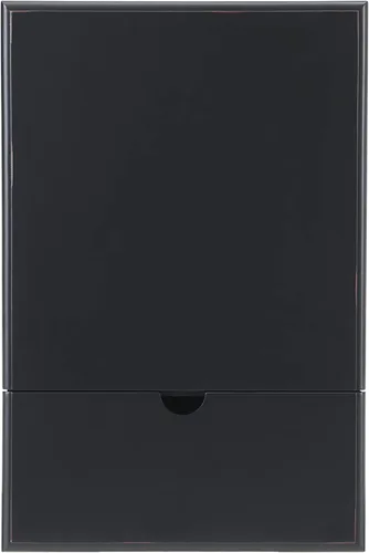 Miniatura 10 de Martin Svensson Home Elegante mesa auxiliar para silla con potencia, 24 pulgadas de ancho x 16 pulgadas de profundidad x 25 pulgadas de alto, negro