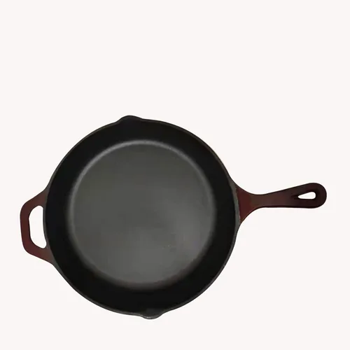 Miniatura 20 de Utensilios de cocina de hierro fundido esmaltado (Sartén 5", Merlot)
