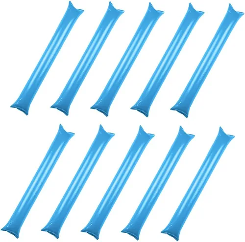 40 unidades de palitos de trueno para animar gruesos Bam Bam Cheerleading Noise Makers Globos para eventos deportivos, baile, baloncesto, fútbol,