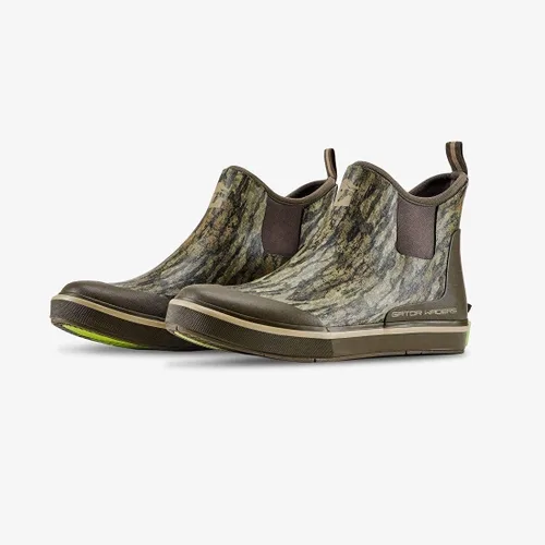 Miniatura 13 de Gator Waders Botas de campamento para hombre, zapatos impermeables hasta el tobillo para lluvia y barro, pesca, caza y ropa de campamento