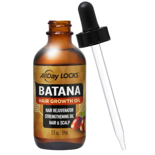 Miniatura 2 de AllDay Locks Batana Aceite para el crecimiento del cabello, cabello saludable, más grueso, más fuerte y brillante, 100% aceite de batana hondureño