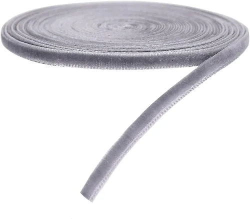 Miniatura 104 de Chenkou Craft 5 yardas de cinta de terciopelo para decoración navideña y embalaje artesanal