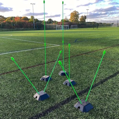 Miniatura 5 de QUICKPLAY Base Weights to Train on Turf & Court Fits Agility Poles and Kickster Soccer Goals