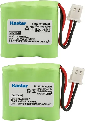 Miniatura 5 de Kastar Paquete de 3 baterías Ni-MH 2/3AAA 3.6V 500mAh de repuesto para Eton Microlink FR160, Eton Scorpion, Eton FRX1 FRX1D radio meteorológica