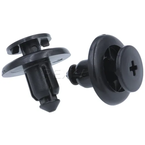 Miniatura 9 de Rexka 10 piezas Splash Shield Fender Liner Bumper Cover Clip de retención BC1D56145 para Mazda 2, 3, 5, 6, 626, CX-5, 7, 9, Miata, MPV, MX-5, 10pcs