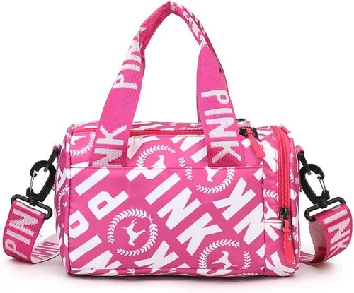 Bolsa de gimnasio pequeña estética, bonita bolsa de lona con asa, bolsa de viaje para el hombro, bolsa cruzada resistente para deportes de natación