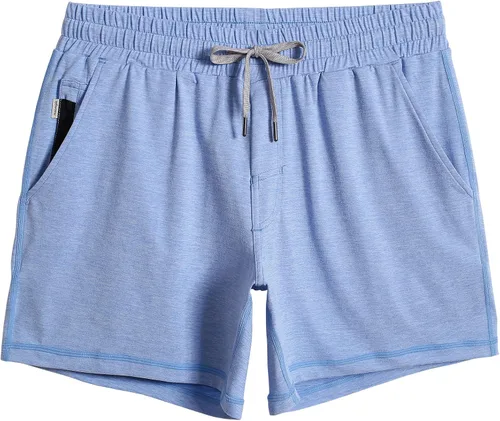 Miniatura 8 de maamgic Pantalones cortos de entrenamiento para hombre de 5 pulgadas, suaves, elásticos, para correr, gimnasio, atléticos, con bolsillos
