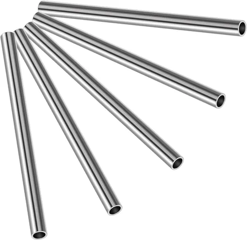 Miniatura 10 de 4 tubos rectos de acero inoxidable de 11.811 in, tubo sin costuras de acero inoxidable OD 304 de 1/2 pulgada, tubo de escape de acero inoxidable