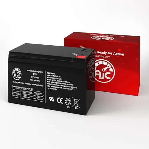 Miniatura 2 de AJC Batería compatible con RiiRoo Mercedes SL500 con licencia Police 12V 7Ah Ride-On Toy Battery