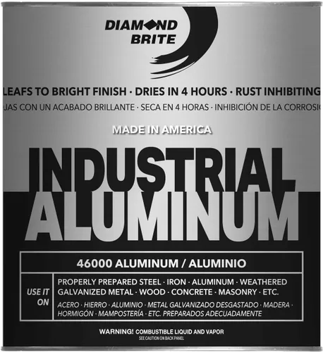 Diamond Brite - Pintura de aluminio, aluminio, 1 cuarto de galón, 46000-2