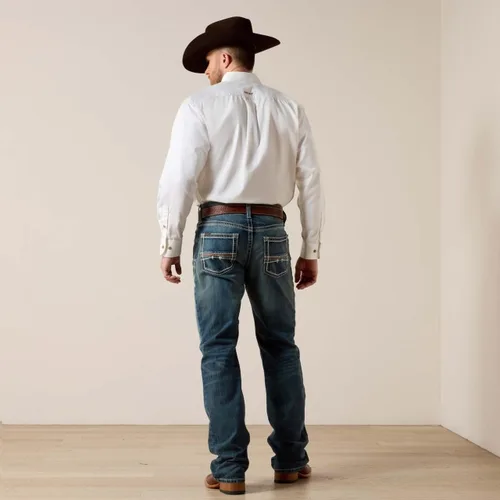 Miniatura 2 de ARIAT M4 Jeans elásticos relajados con corte de bota Goldfield