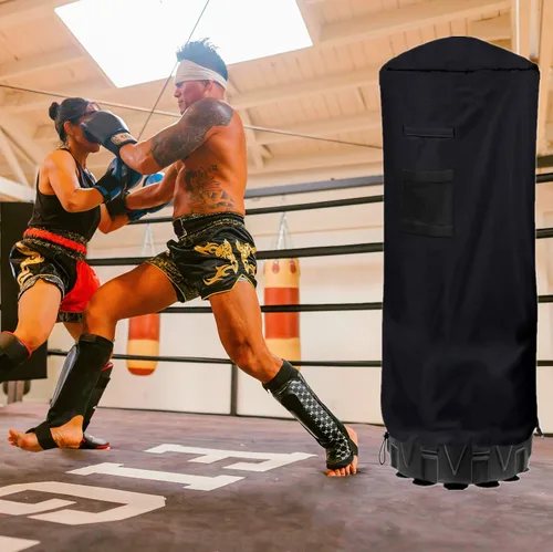 Miniatura 8 de Funda para saco de boxeo independiente, impermeable al aire libre, cubierta protectora para bolsa de boxeo