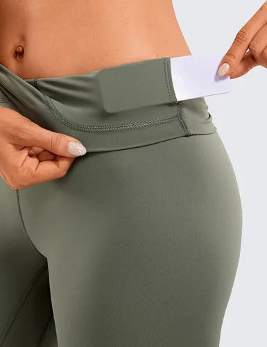 Miniatura 4 de CRZ YOGA - Leggings Naked Feeling (sensación de segunda piel) de entrenamiento para mujer, de 28pulgadas, pantalones de yoga de largo completo