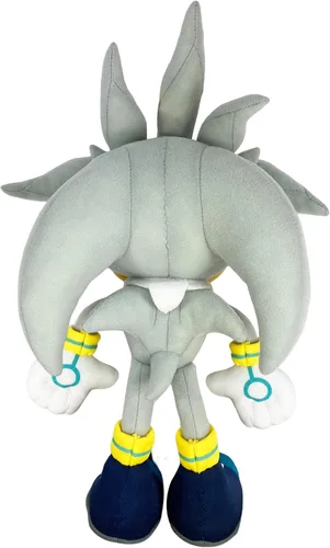 Miniatura 2 de Great Eastern GE-98960 Sonic The Hedgehog - Muñeco de peluche de 13 pulgadas, plateado