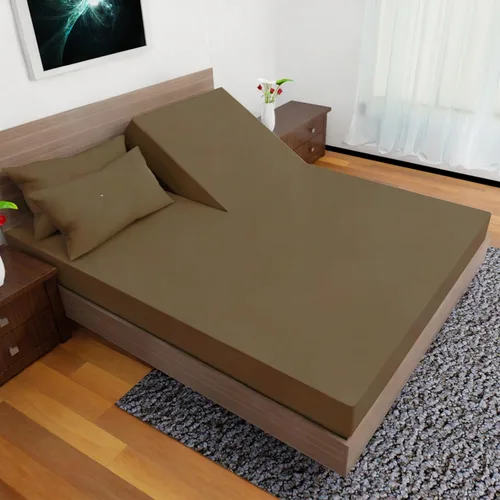 Miniatura 21 de Top Split King - Juego de sábanas para cama ajustable, 4 piezas con bolsillos profundos, sábanas de microfibra de doble cepillado, sábana bajera