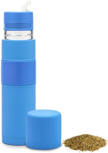 Miniatura 8 de BALIBETOV - Nuevo - Acero Inoxidable Automático - Botella térmica, Taza para mate y Bombilla Todo en Uno - No necesita rellenar cada vez que quiere