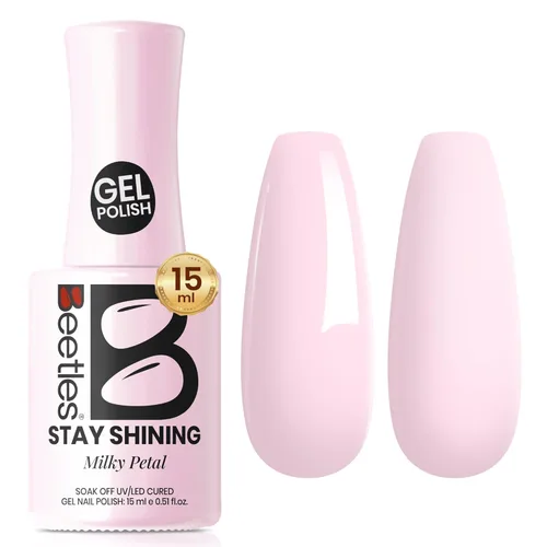 Miniatura 118 de Beetles - Esmalte de uñas de gel verde luminoso que brilla en la oscuridad, esmalte de uñas de gel que se absorbe con lámpara LED UV, arte de uñas