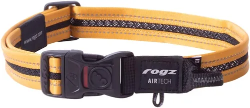 Miniatura 12 de Rogz Airtech Classic Collar para Perro Mediano - Ocre Quemado