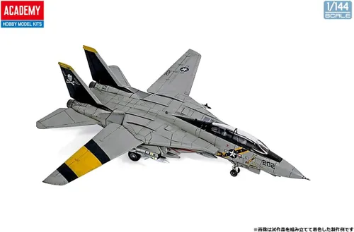 Miniatura 5 de Academy 120116 492626 1/144 USN F-14A Vf-84 Jolly Rogers, multicolor