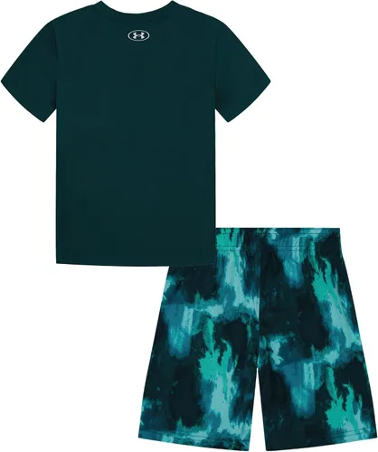 Miniatura 149 de Under Armour baby-girls Ua Terrazzo Leopard Heart SetShort Set