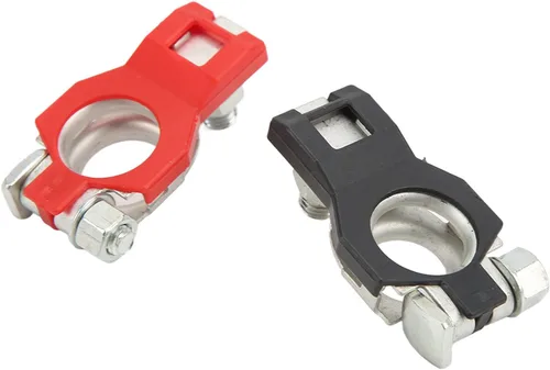 Miniatura 3 de Pissente Conjunto de terminal de batería 243407F000 Positivo 243407F001 Reemplazo negativo para 350Z 370Z Altima Armada con tuerca