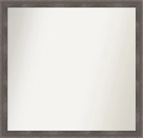 Miniatura 93 de Amanti Art Espejo personalizado, espejo de baño gris plomo a rayas, espejo de pared o espejo de tocador de baño sobre el fregadero