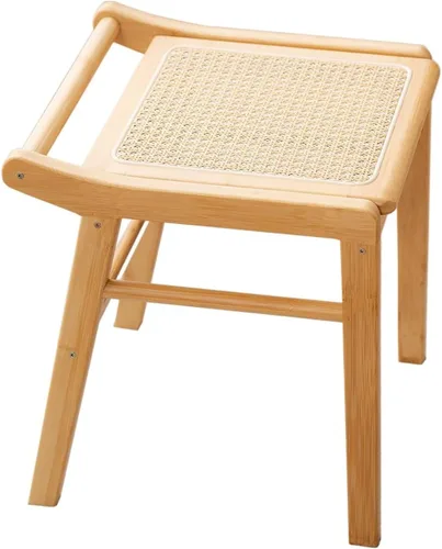 Miniatura 8 de Escritorio de maquillaje para dormitorio con espejo, tocador con 2 cajones, escritorio de tocador con silla de tocador, juego de tocador