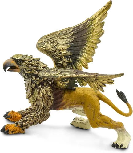 Miniatura 4 de Safari Ltd. Figura de Griffin – Figura detallada de plástico de 4.25 pulgadas – Majestuosa criatura mítica juguete de juego para niños, niñas