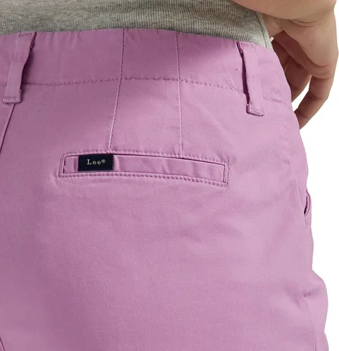 Miniatura 4 de Lee - Bermudas de gabardina con corte regular para mujer