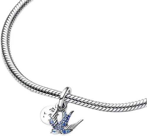 Miniatura 4 de Colgante de plata de ley 925, joyería para niña, regalos para mujer, pulsera y collar