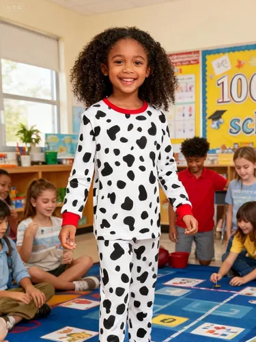 Miniatura 4 de A&J DESIGN Pijamas para bebés y niños 100% algodón