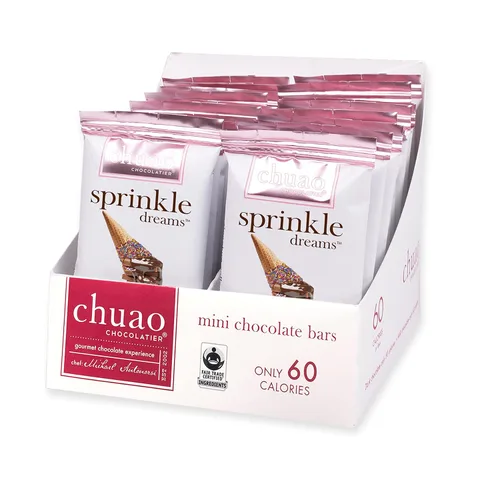 Miniatura 15 de Chuao Chocolatier Barras de Chocolate Negro Picante Maya Chocolate Artesanal Gourmet de Canela y Cayena Sin Conservantes Paquete de 24