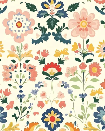 Miniatura 14 de ILHIIOR Papel tapiz floral rosa para despegar y pegar, papel de contacto con hojas bohemias, flores amarillas, extraíble, autoadhesivo, impermeable