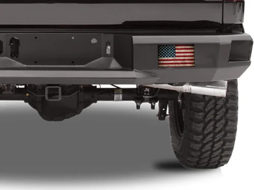 Miniatura 5 de Rogue River Tactical Calcomanía de la bandera de Estados Unidos para parachoques de automóvil, regalo patriótico americano desgastado de Estados