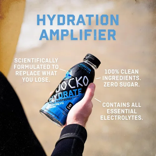 Miniatura 8 de Jocko Fuel Hydrate - Bebidas con electrolitos – Amplificador de hidratación de bebidas deportivas, saciador de la sed, mezcla de electrolitos