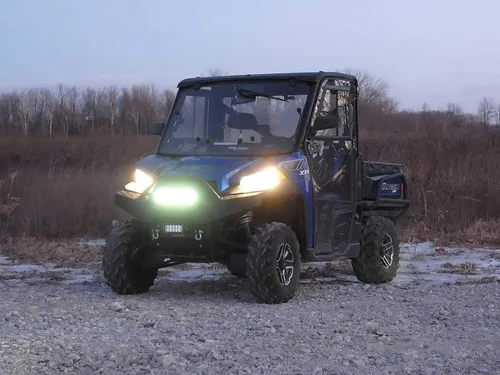 Miniatura 7 de SuperATV Barra de luz combinada LED de 12 pulgadas para KRX/Ace/Rhino/Viking/Wolverine/YXZ, incluye interruptor basculante y arnés de cableado, kit