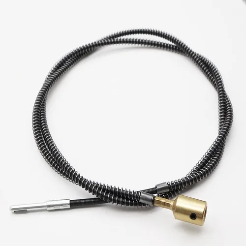 Miniatura 4 de 2 cables de eje flexible interior de 5/32 pulgadas para herramienta de molienda rotativa con 2 cepillos de carbono, accesorio de eje flexible