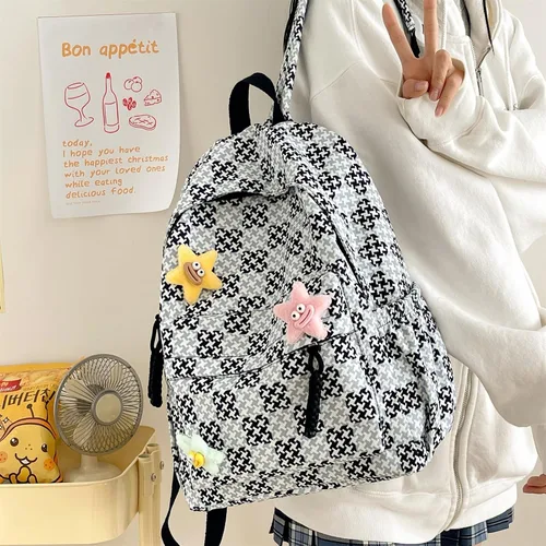 Miniatura 7 de Backpack For Women School Bag With Comfortable Strap Large Capacity Casual Daypack Book Bag