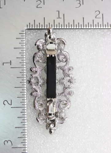 Miniatura 5 de Faship Precioso pasador floral de cristal AB Rhinestone