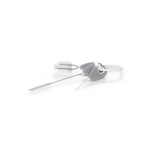 Miniatura 2 de OXO Tot - Juego de limpieza para botellas y tazas, color gris